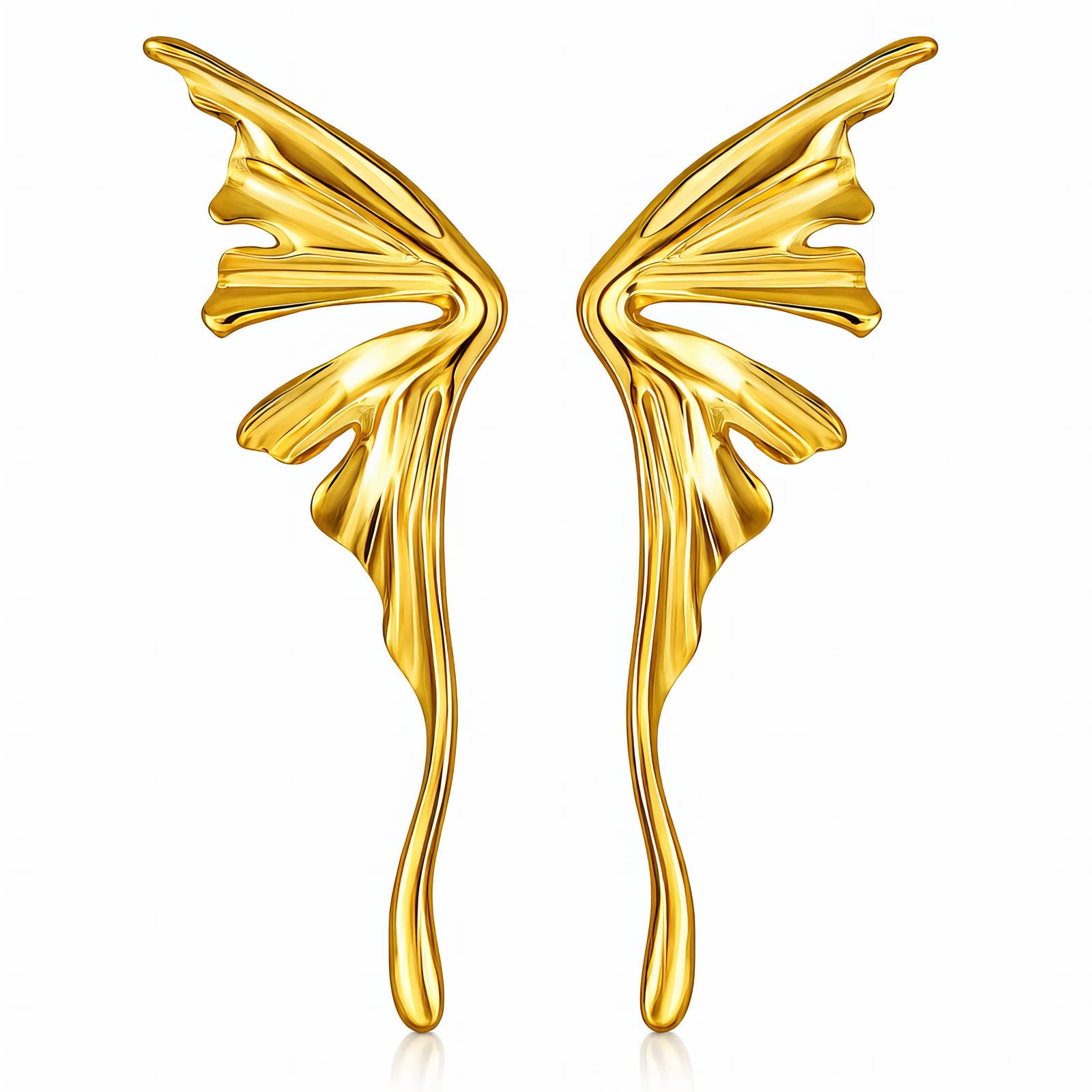 Earrings – 18K Gold Plated Steel