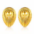 Earrings – 18K Gold Plated Steel
