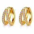 Earrings – 18K Gold Plated Brass