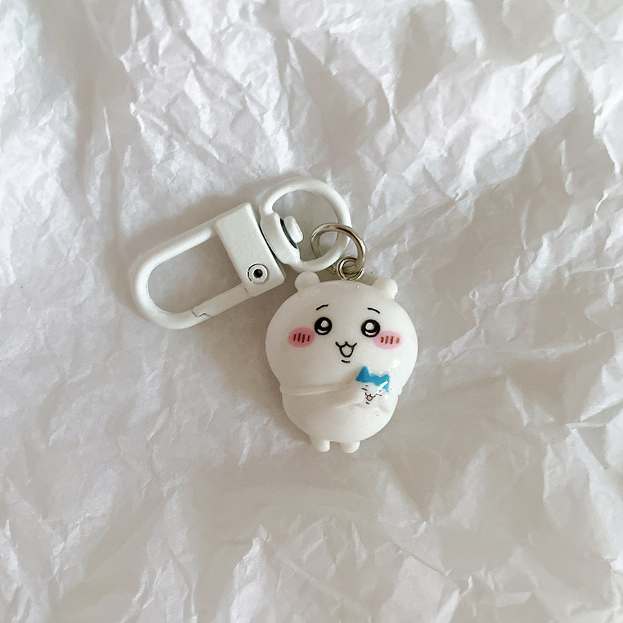 Chiikawa Cute Resin Keychain Pendant