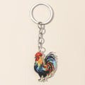 Funny Chicken Acrylic Unisex Keychain