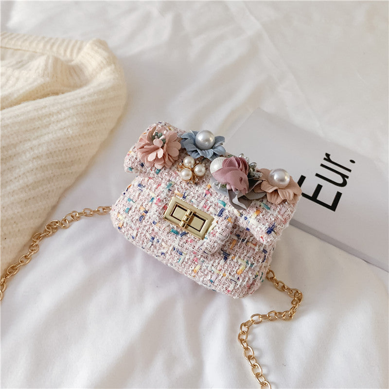 New Girl Mini Cute Cream Handbag – Trendy Crossbody Bag