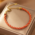 Large Braided Twist Bracelet